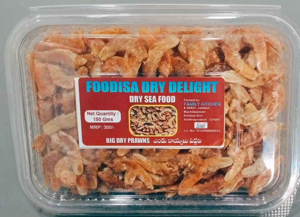 Big Dry Prawns (150g)